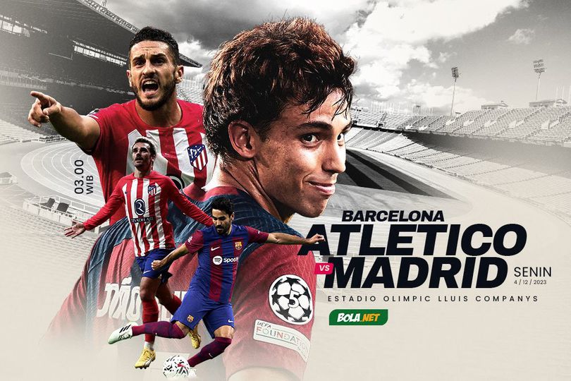 Link Siaran Live Streaming La Liga Barcelona vs Atletico di Vidio