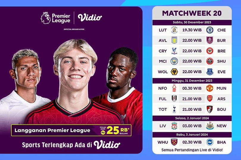 Live streaming best sale epl malam ini