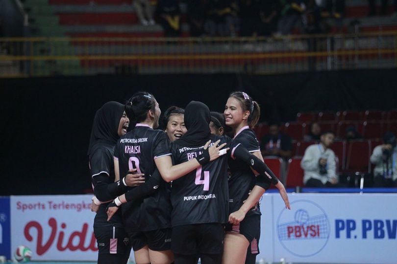 Congrats! Tim Putri Petrokimia Susul TNI AU ke Grand Final Livoli Divisi Utama 2023