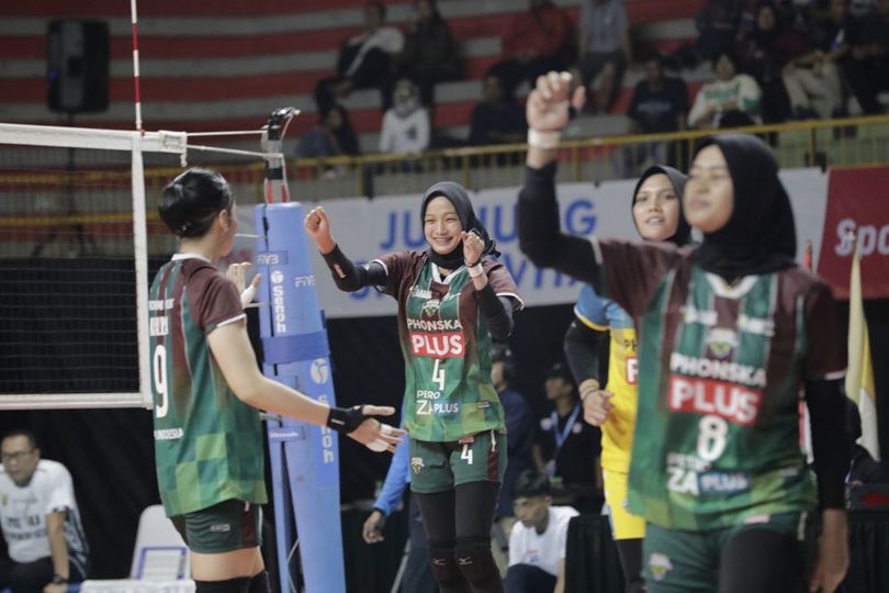 Hasil Final Livoli Divisi Utama 2023 Putri: Kalahkan TNI AU, Gresik Petrokimia Pupuk Indonesia Juara