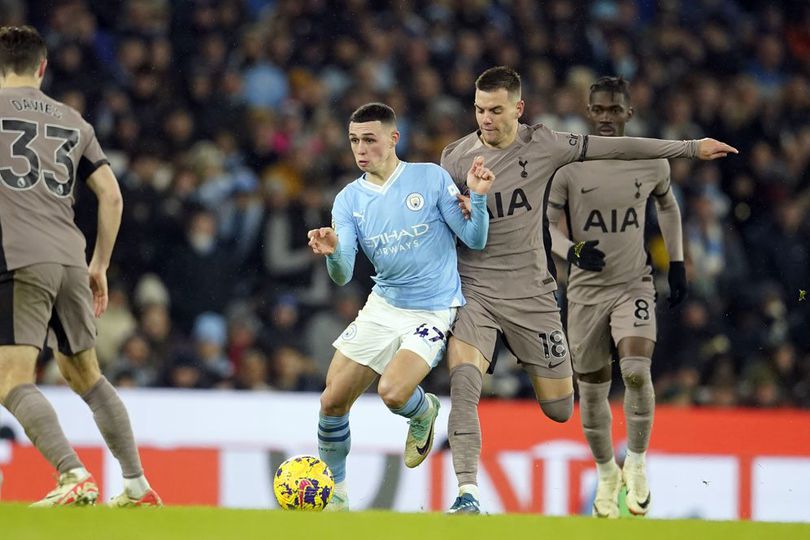 Hasil Manchester City vs Tottenham: Skor 3-3