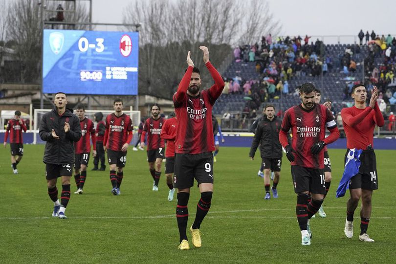 Head to Head dan Statistik: AC Milan vs Empoli