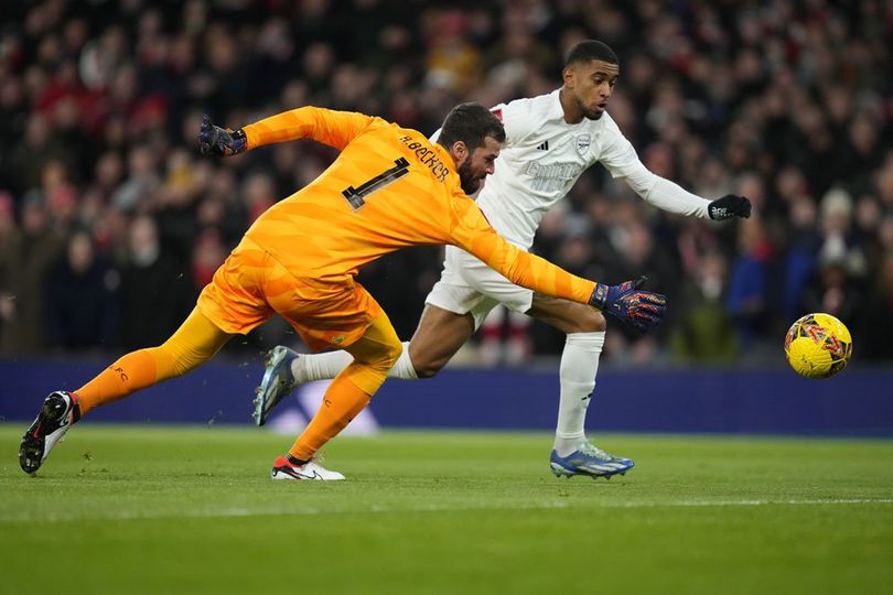 Man of the Match Arsenal vs Liverpool: Alisson Becker