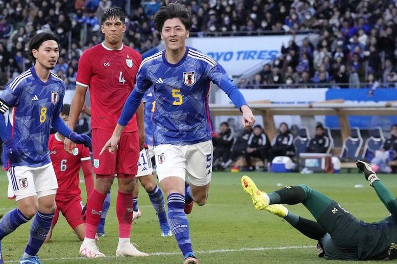 Jepang Lumat Thailand 5 Gol Tanpa Balas, Timnas Indonesia Wajib Waspada Jepang Lumat Thailand 5 Gol Tanpa Balas, Timnas Indonesia Wajib Waspada