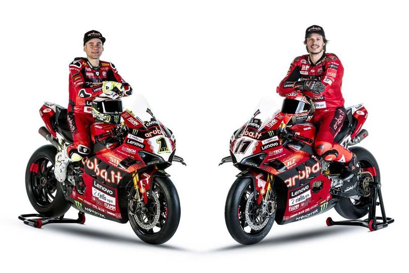 Foto: Corak Motor Aruba.it Ducati di WorldSBK 2024, Siap Hat-trick Bareng Alvaro Bautista?