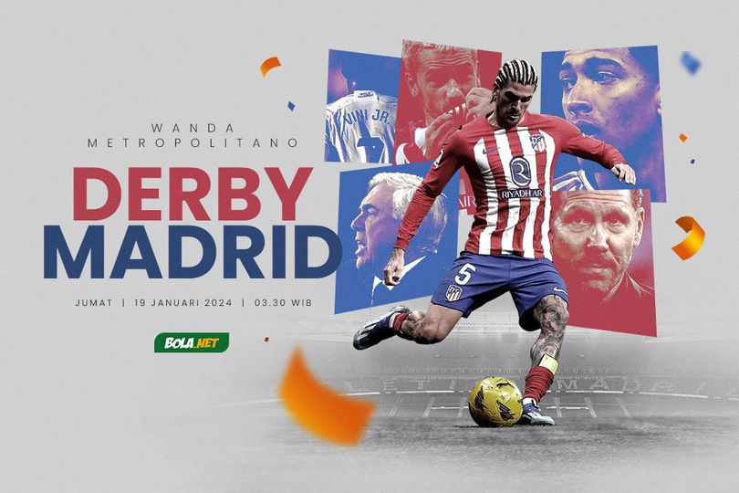 Prediksi Atletico Madrid vs Real Madrid 19 Januari 2024