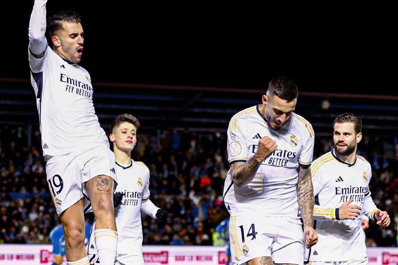 Joselu Cetak Gol, Real Madrid Kandaskan Arandina 3-1