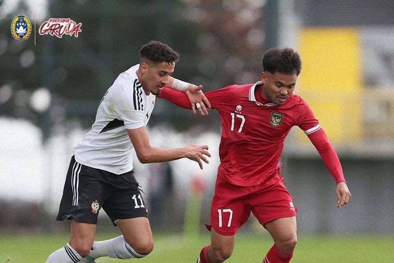 Man of the Match Timnas Indonesia vs Timnas Libya: Ahmed Ekrawa