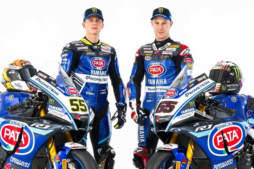 Foto: Pata Yamaha Pamer Corak Motor WorldSBK 2024, Harapan Baru Bareng Jonathan Rea Foto: Pata Yamaha Pamer Corak Motor WorldSBK 2024, Harapan Baru Bareng Jonathan Rea
