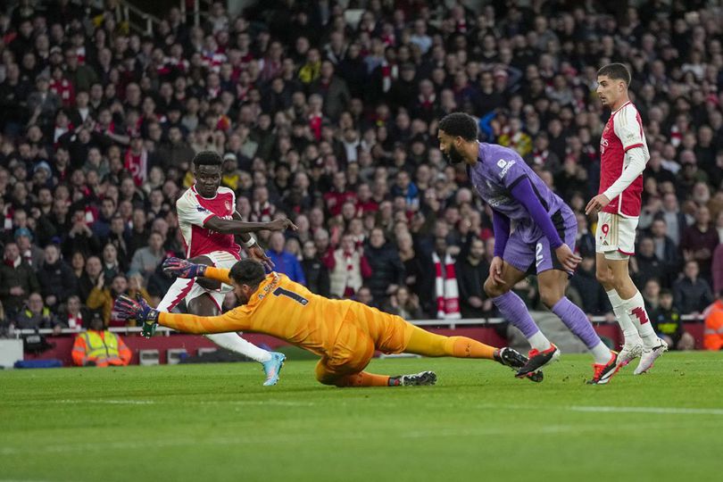 Man of the Match Arsenal vs Liverpool: Bukayo Saka