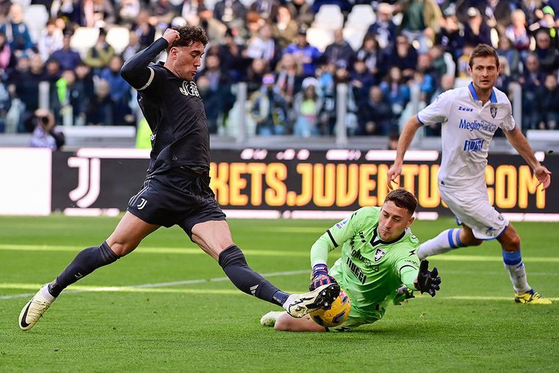 Man of the Match Juventus vs Frosinone: Dusan Vlahovic