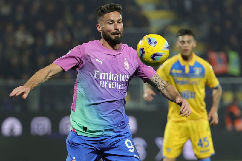 Man of the Match Frosinone vs AC Milan: Olivier Giroud