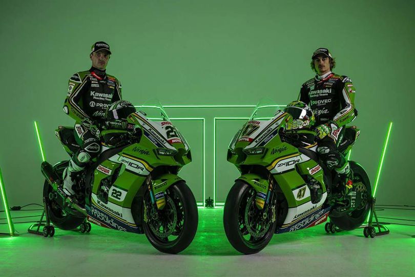 Foto: Kawasaki Racing Team Pamer Line up dan Corak Baru Jelang WorldSBK 2024 Foto: Kawasaki Racing Team Pamer Line up dan Corak Baru Jelang WorldSBK 2024