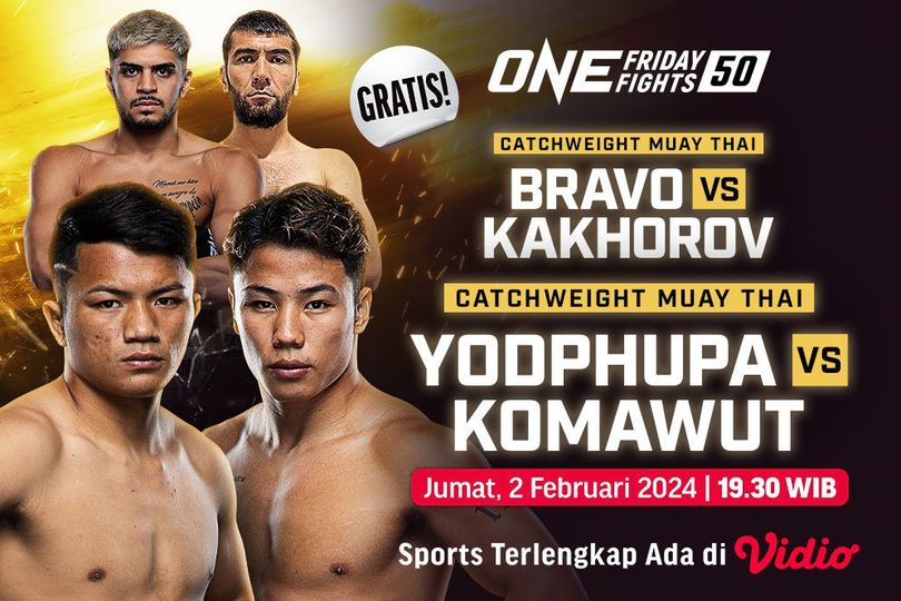 Link Live Streaming ONE Championship: ONE Friday Fights 50 di Vidio, 2 Februari 2024