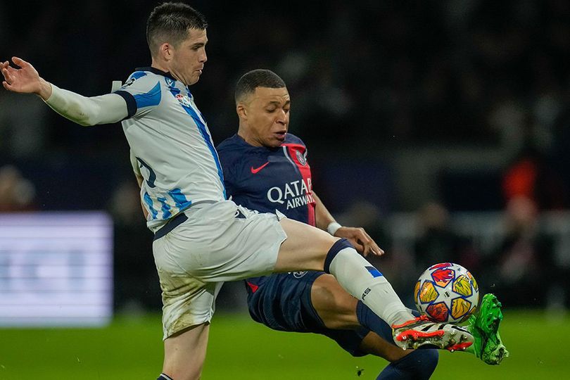 Man of the Match PSG vs Real Sociedad: Kylian Mbappe
