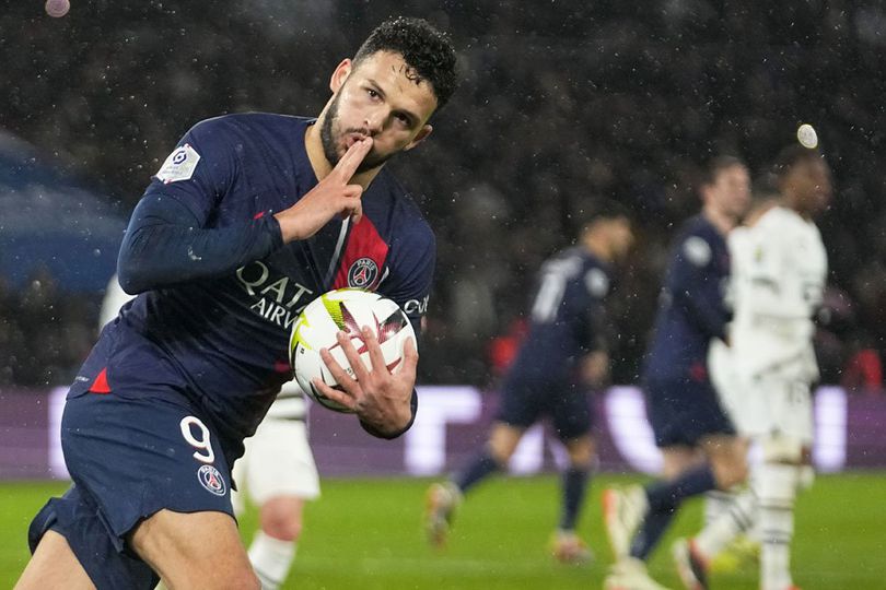Penalti Telat Goncalo Ramos Selamatkan PSG dari Dipermalukan Rennes