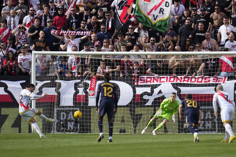 Hasil Rayo Vallecano vs Real Madrid: Skor 1-1