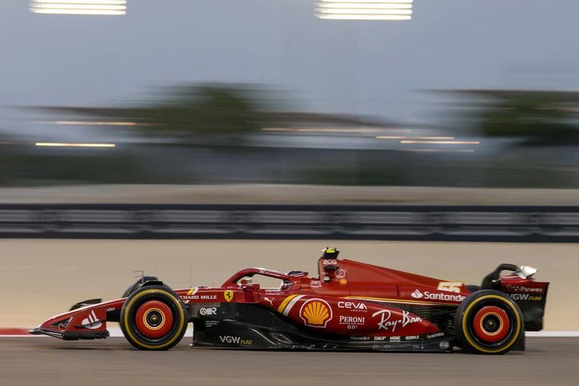 Sempat Red Flag: Carlos Sainz jr Tercepat pada Hari Kedua Tes Pramusim Formula 1 Bahrain 2024