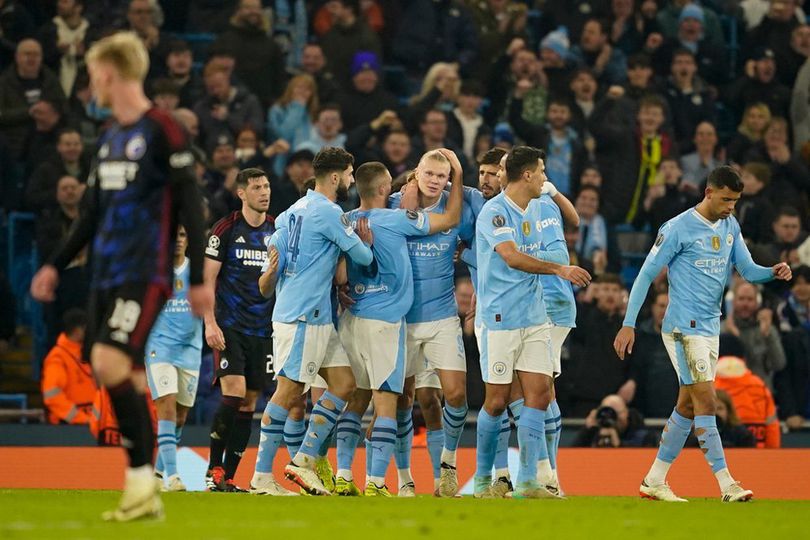 Hasil Manchester City Vs FC Copenhagen: Skor 3-1 (Agg. 6-2) - Bola.net