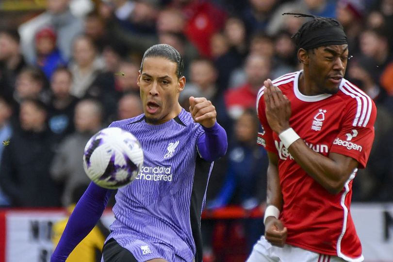 Man of the Match Nottingham Forest vs Liverpool: Virgil van Dijk