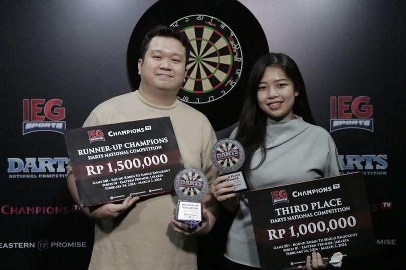 Kisah Frengky dan Jessica: Dari Iseng, Jadi 'Indonesia Darts Couple'