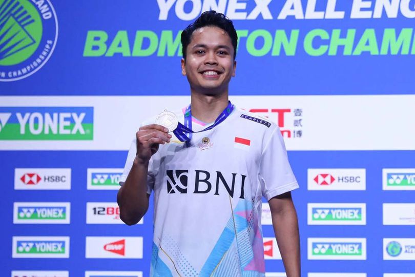 Anthony Ginting Sebut Gelar Juara Jonatan Christie di All England 2024 Harus Jadi Motivasi