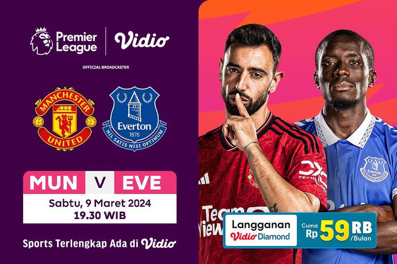 Link Siaran Langsung Liga Inggris: Manchester United Vs Everton Di ...