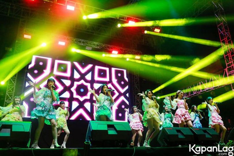 JKT48 hingga Guyon Waton Sukses Mengguncang Panggung KapanLagi Buka Bareng BRI Festival 2024
