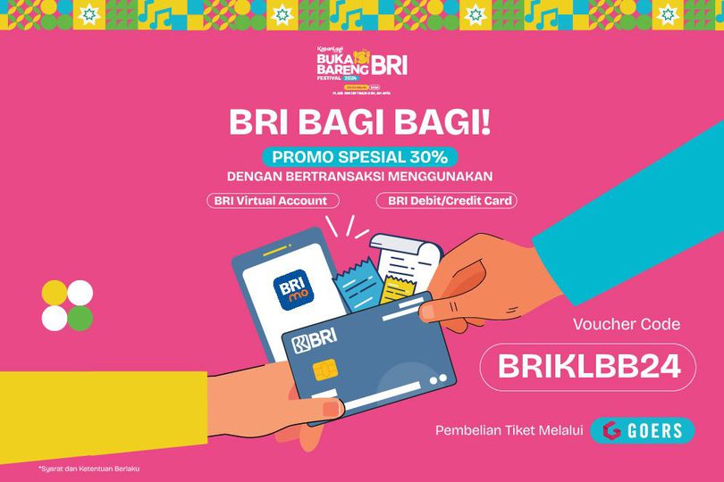 Yuk Dapatkan Promo 30% Kapanlagi Buka Bareng BRI Festival 2024!