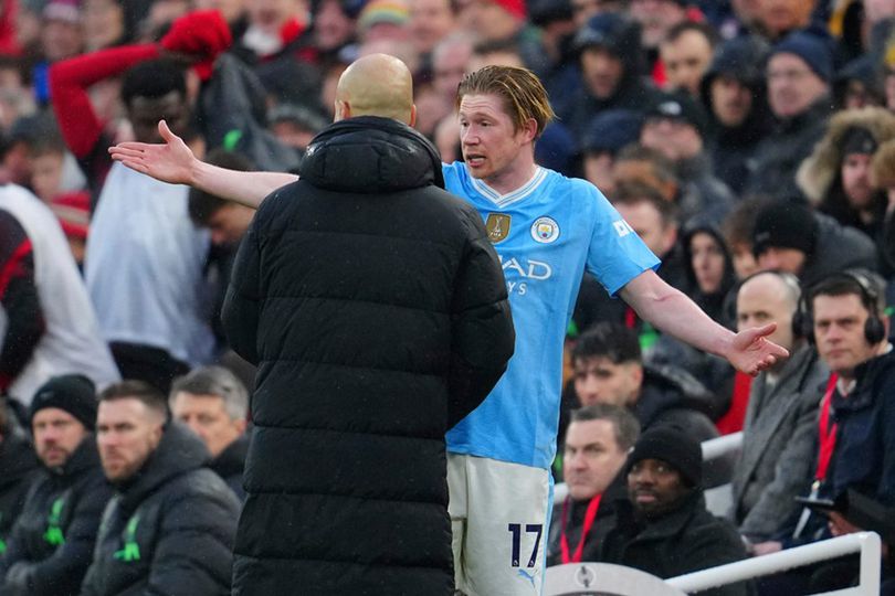 De Bruyne Ngambek Diganti, Guardiola Dianggap Sudah Tepat