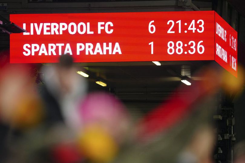 Liverpool Tanpa Ampun Hajar Sparta Praha, Sinyal Bahaya Bagi Man United