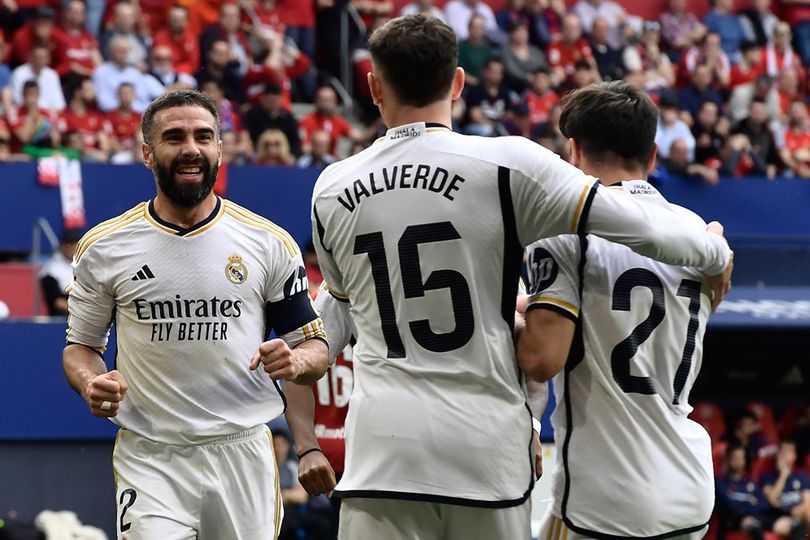 Hasil Osasuna vs Real Madrid: Skor 2-4