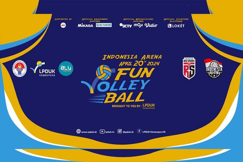 Jadwal Fun Volleyball: Indonesia All-Star vs Daejeon Red Sparks, 20 April 2024