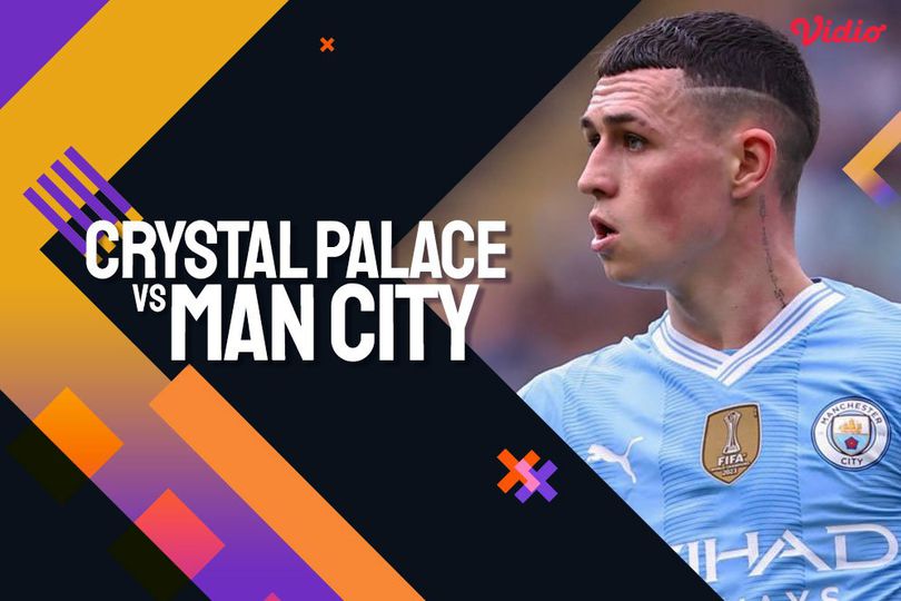 Link Live Streaming Premier League Crystal Palace vs Man City 6 April 2024 di Vidio