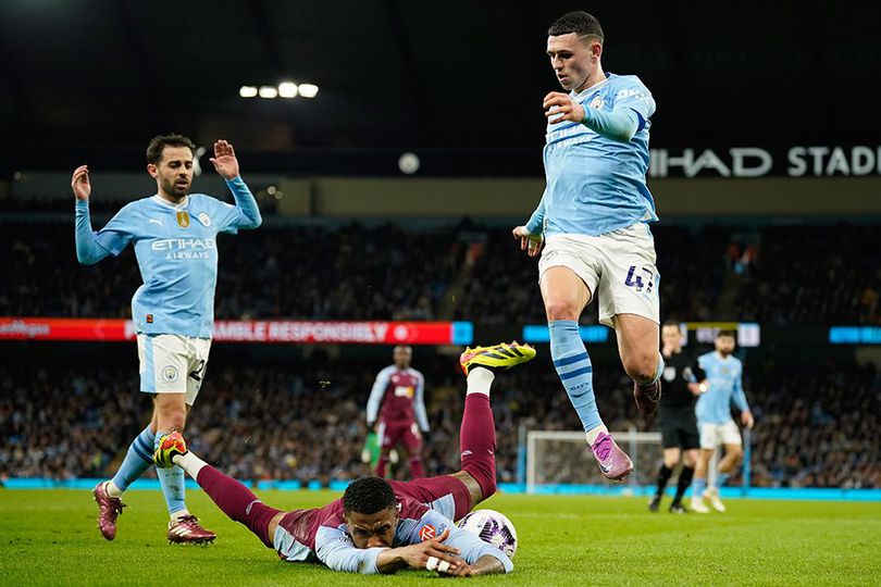 Hasil Manchester City Vs Aston Villa Skor 4 1