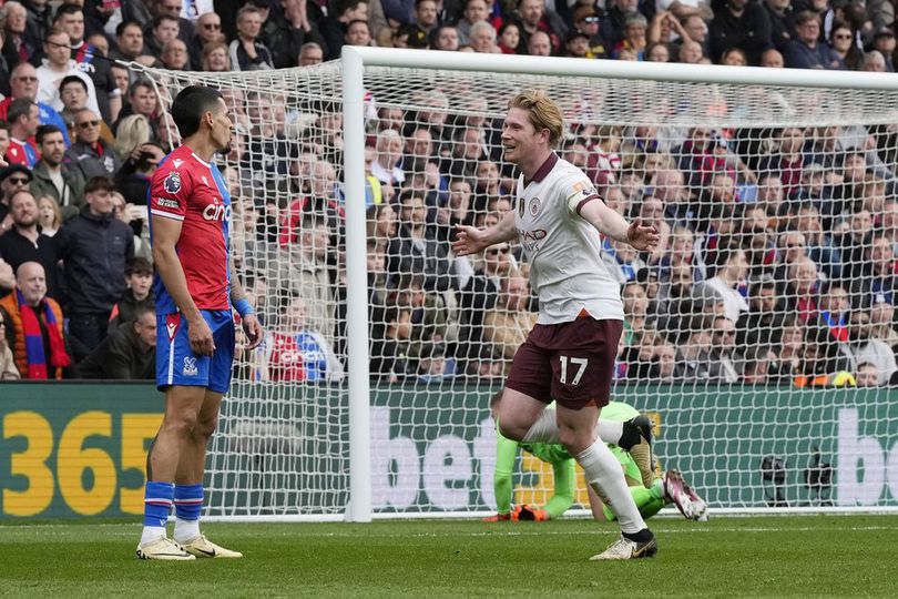 Hasil Crystal Palace vs Manchester City: Skor 2-4