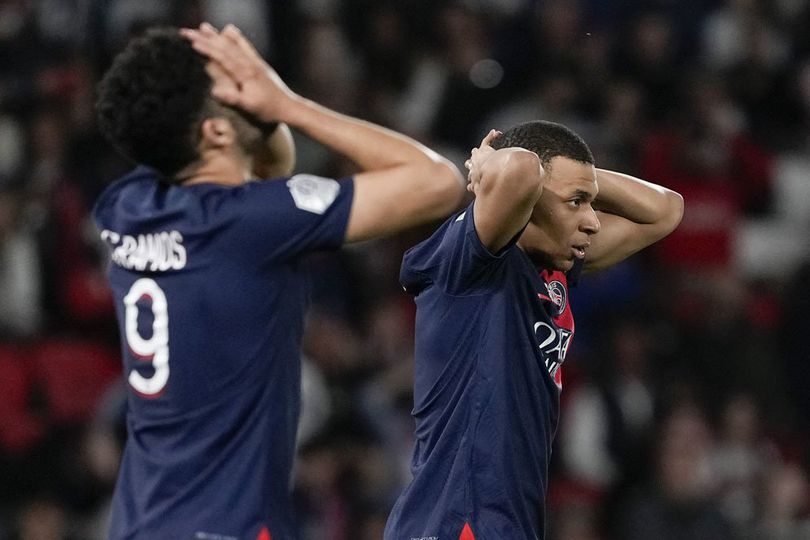 Mbappe Hanya Bermain 20 Menit, PSG Ditahan Imbang Tim Juru Kunci Ligue 1