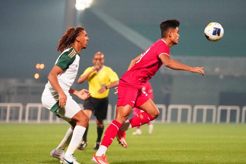 Hasil Uji Coba Timnas Indonesia U-23 Kalah 1-3 dari Arab Saudi U-23