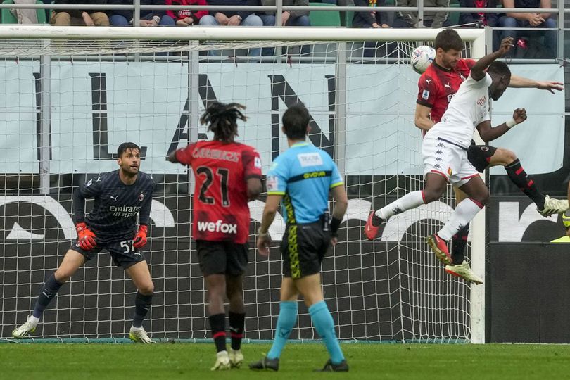 Hasil AC Milan vs Genoa: Skor 3-3