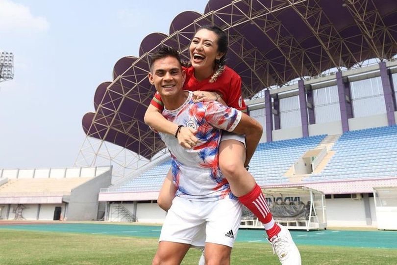 Makin Lengket dengan Christian Rontini, Amanda Gonzales Dilanda Dilema: Dukung Timnas Indonesia atau Filipina?