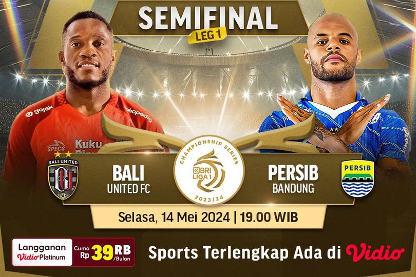 Link Live Streaming BRI Liga 1: Bali United Vs Persib Bandung Di Vidio ...