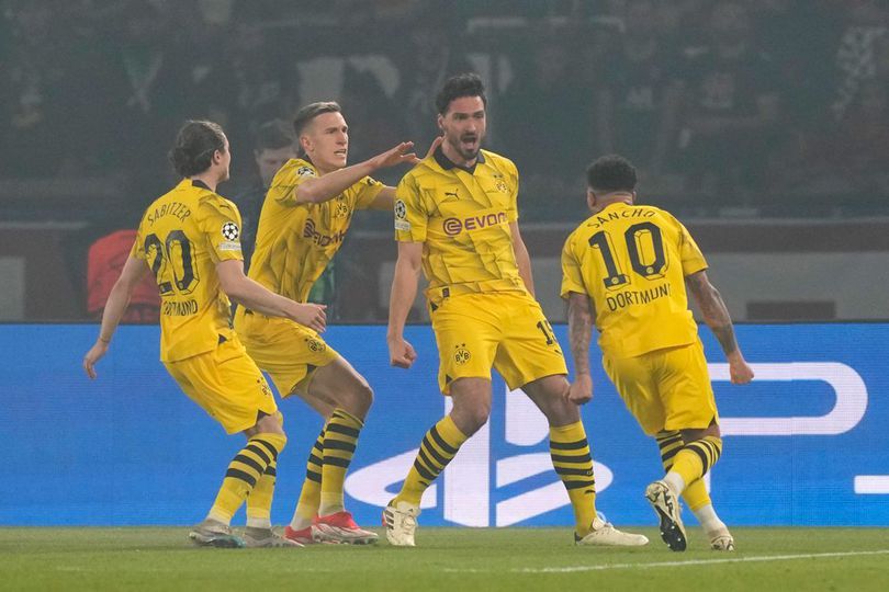 Hasil PSG vs Borussia Dortmund: Skor 0-1 (Agg. 0-2)