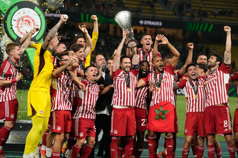 Selamat! Bikin Fiorentina Menangis Lagi, Olympiakos Juara UEFA Europa Conference League 2023/2024