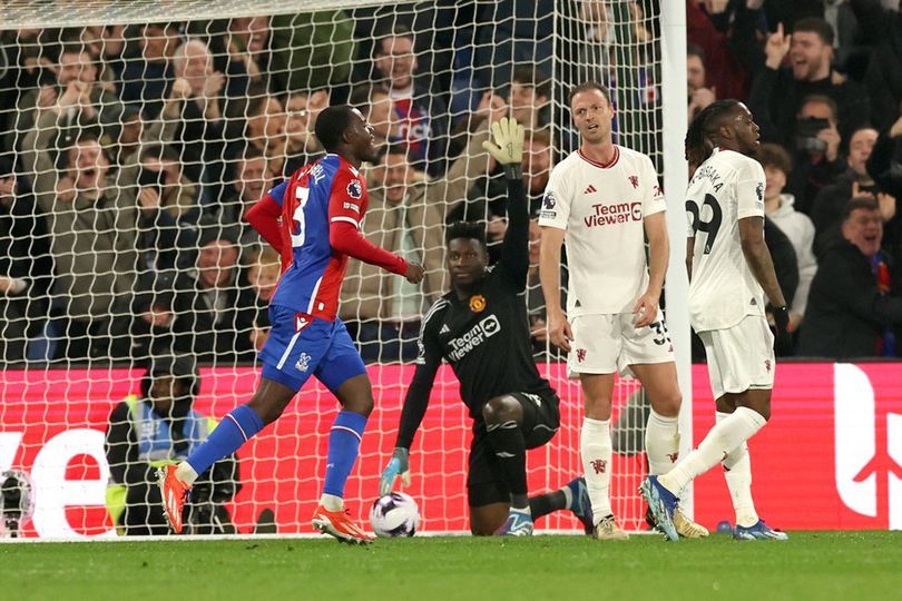 Hasil Crystal Palace vs Manchester United: Skor 4-0