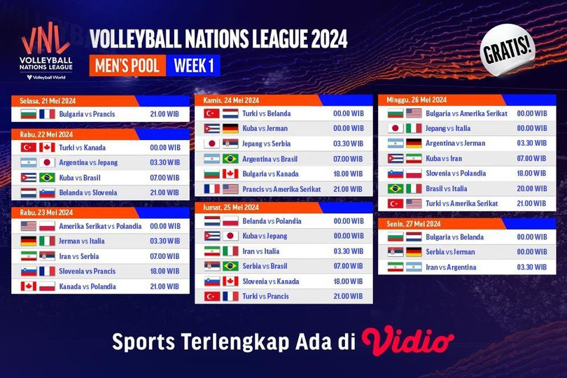 Vnl 2024 Live Stream Free Aimee Cynthea