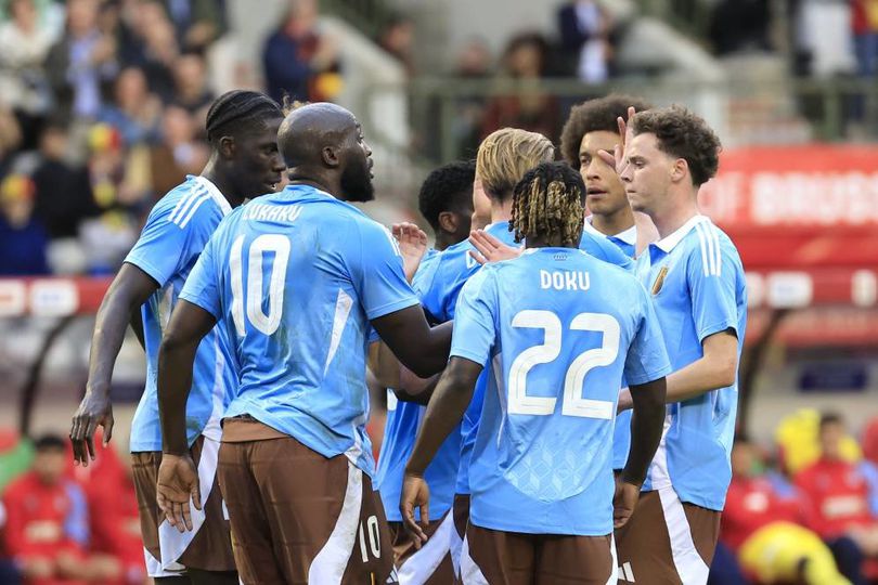 Hasil Uji Coba: Brace Lukaku Antar Belgia Hajar Luxembourg