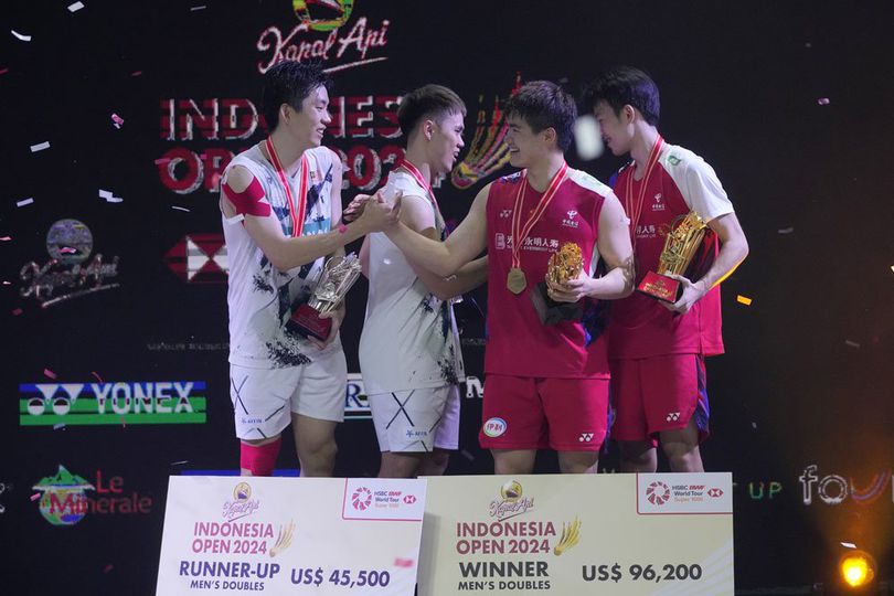 Rekap Indonesia Open 2024: China Menyala & Raih Empat Gelar Juara, Tuan Rumah Zonk