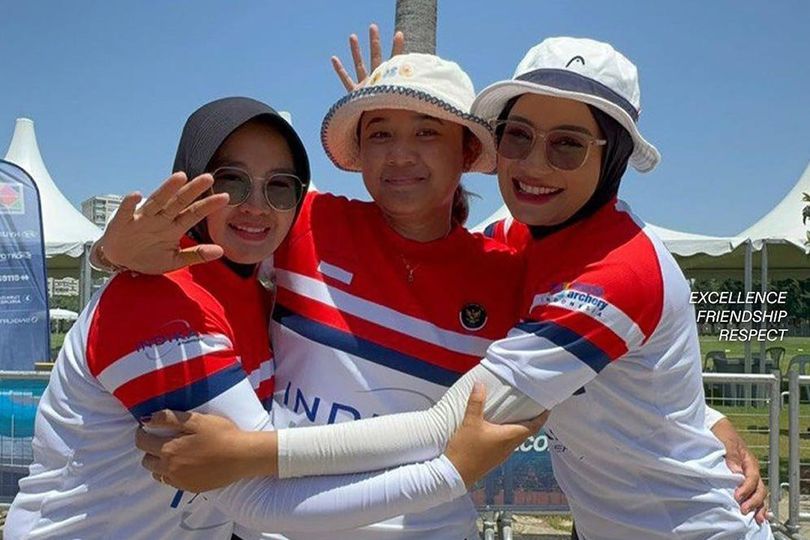 Tim Panahan Recurve Putri Indonesia Lolos ke Olimpiade Paris 2024