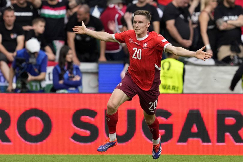 Hasil Euro 2024 Hungaria vs Swiss: Skor 1-3