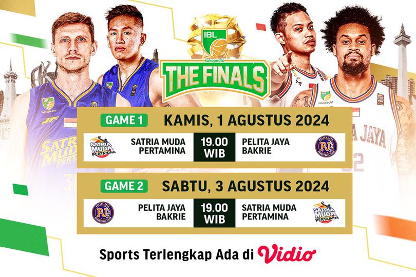 Link Live Streaming Final IBL Tokopedia 2024 di Vidio, 1 & 3 Agustus 2024